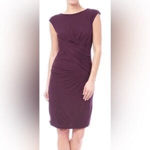 Kut From The Kloth Jersey Knee Length Knit Dress // Purple // 6 // NEW